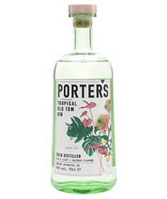 Porter's Tropical Old Tom Gin 70cl