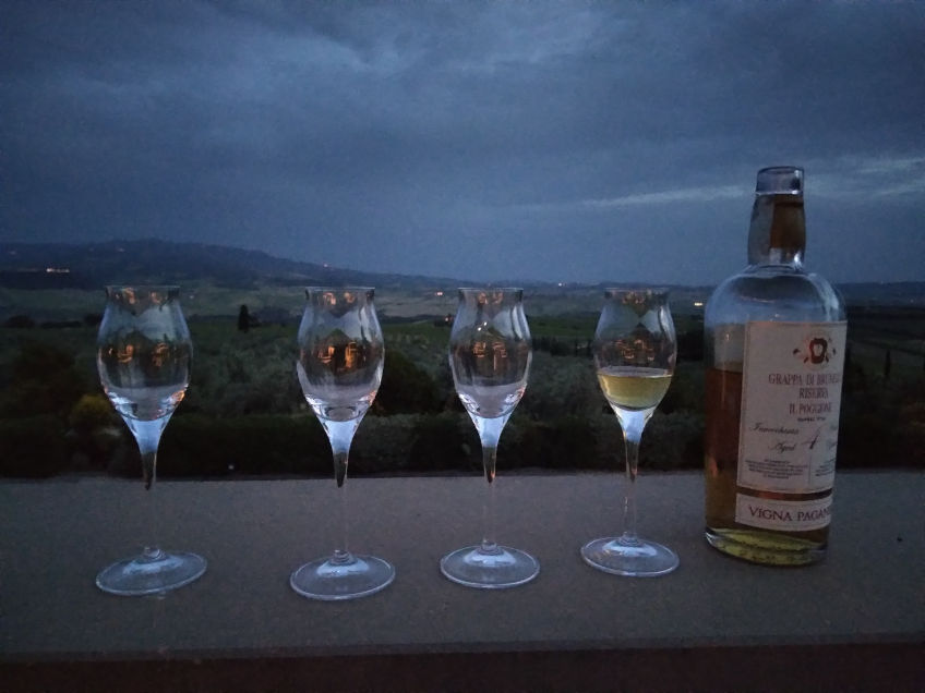 The reviving and delicious Grappa