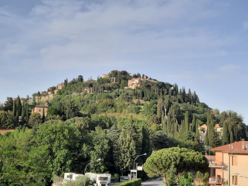 Montalcino, the beautiful hill town 