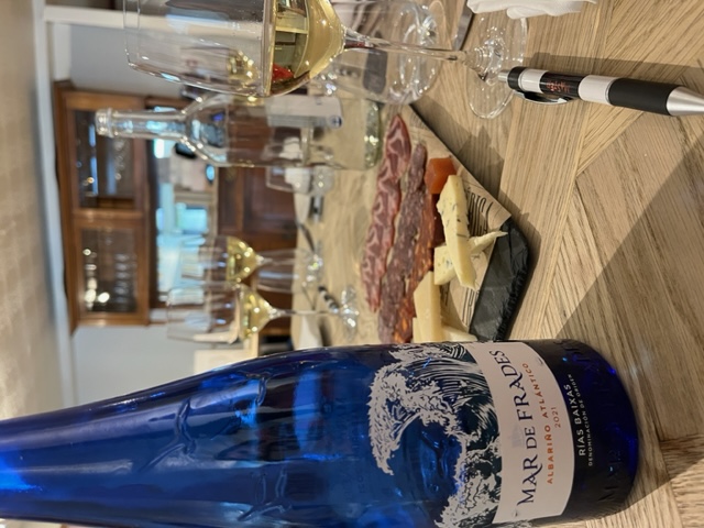 Tasting Mar de Frades Albariño with Ramón Bilbao